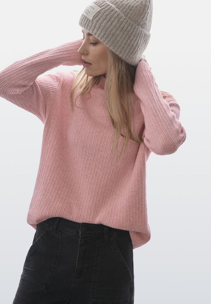 Pullover mit Kontrastdetail