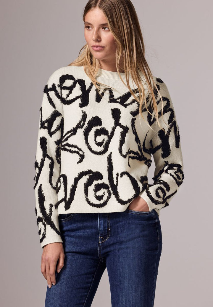 Sweater mit Wording