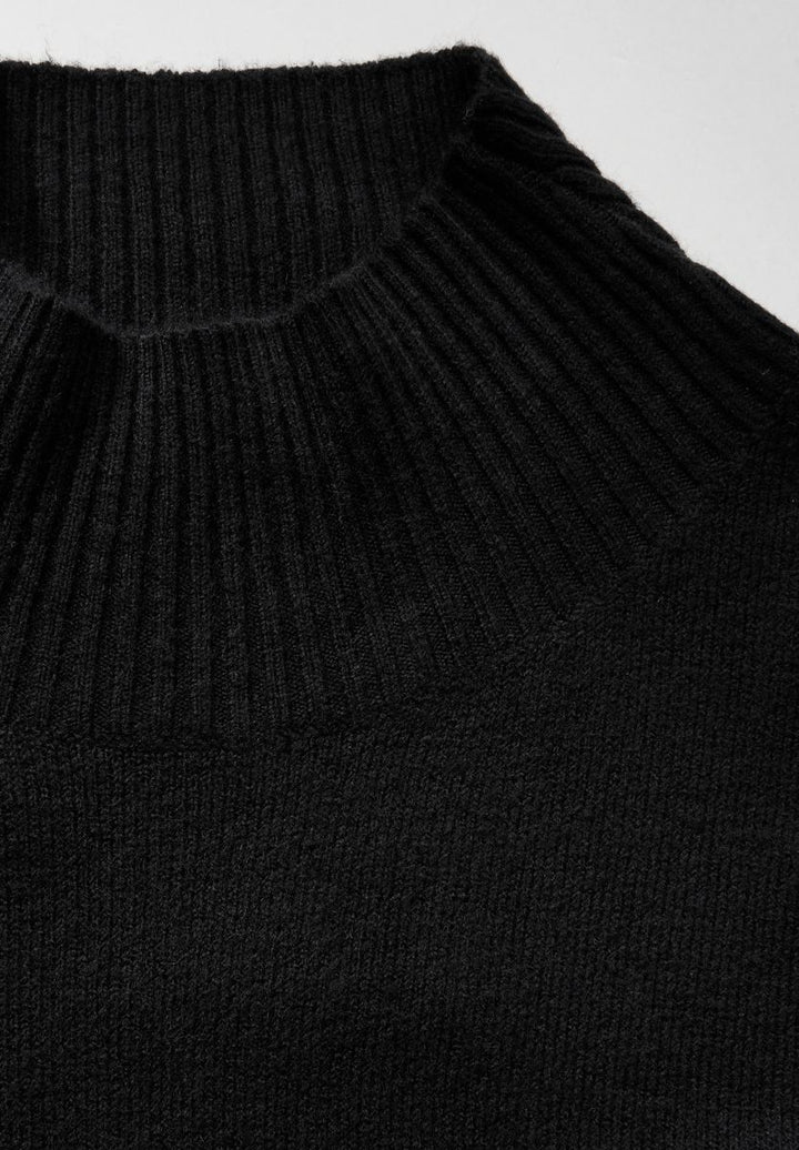 Pullover mit Stehkragen