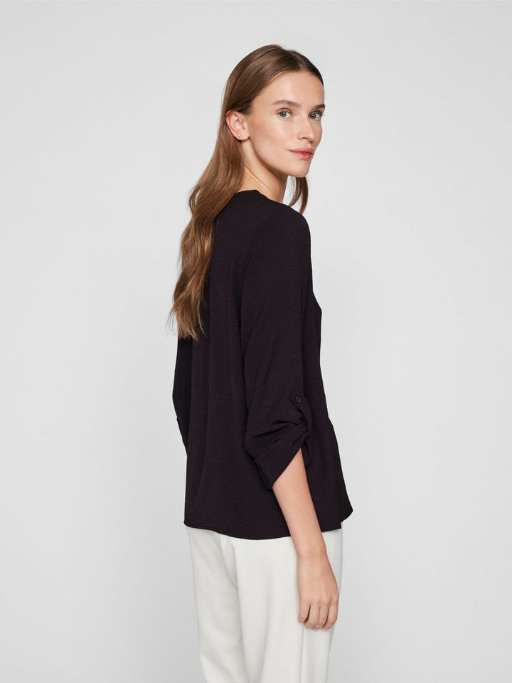 VIJOSA 3/4 V-NECK TOP - NOOS