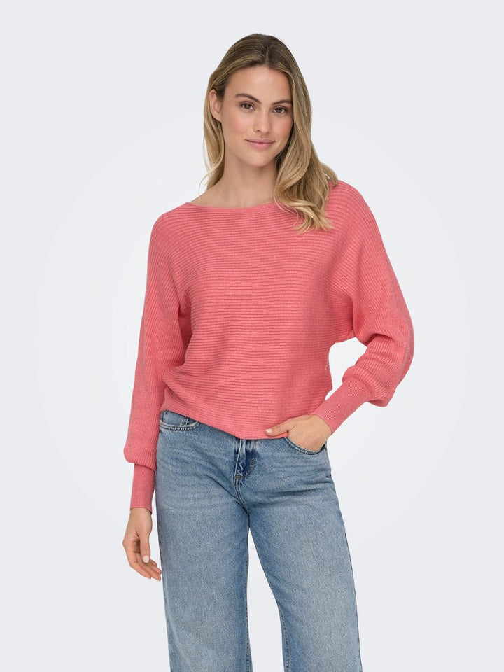 ONLADALINE L/S SHORT PULLO KNT NOOS