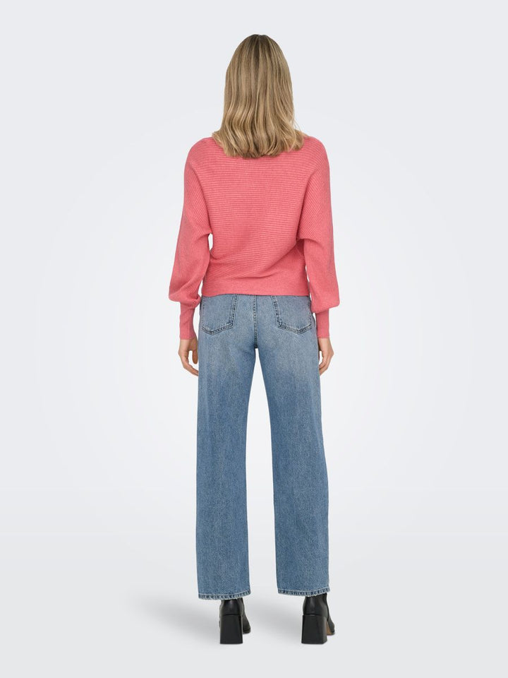 ONLADALINE L/S SHORT PULLO KNT NOOS
