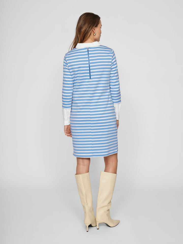 VININNY 3/4 O-NECK DRESS - NOOS