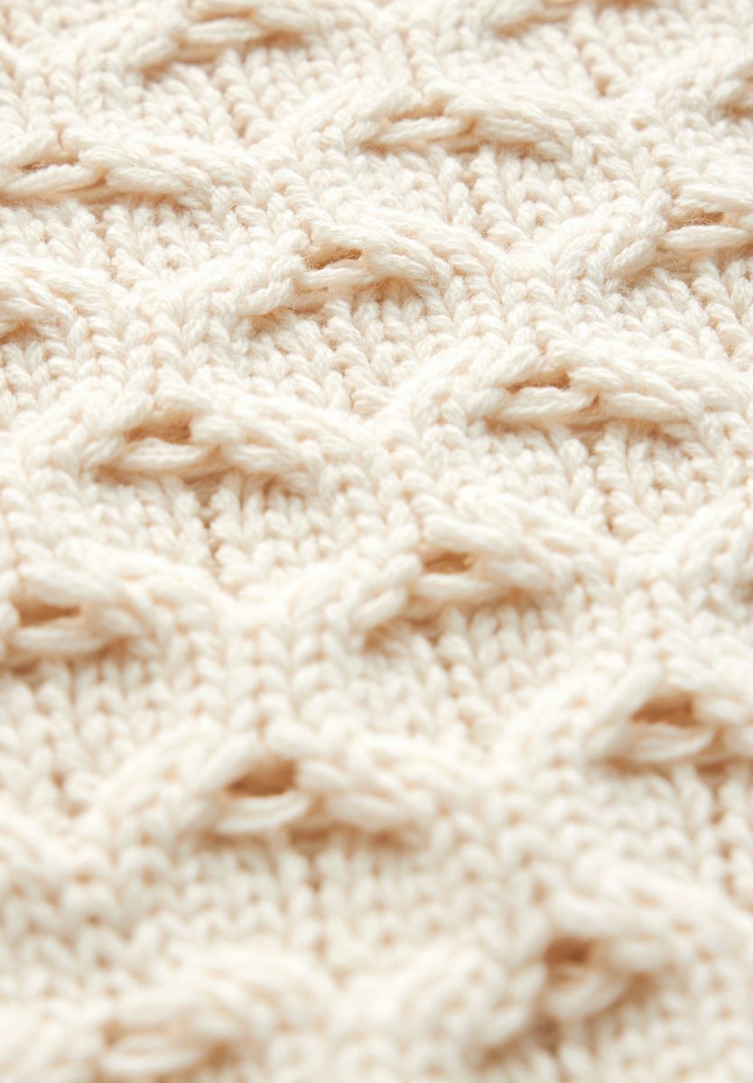 Pullover mit Struktur