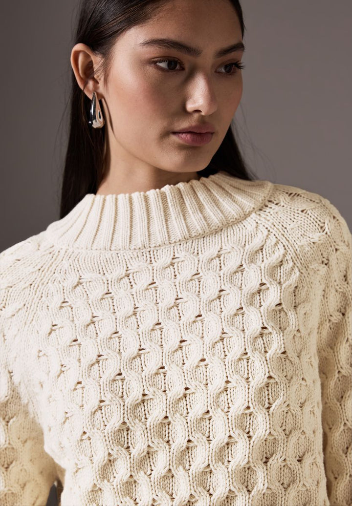 Pullover mit Struktur