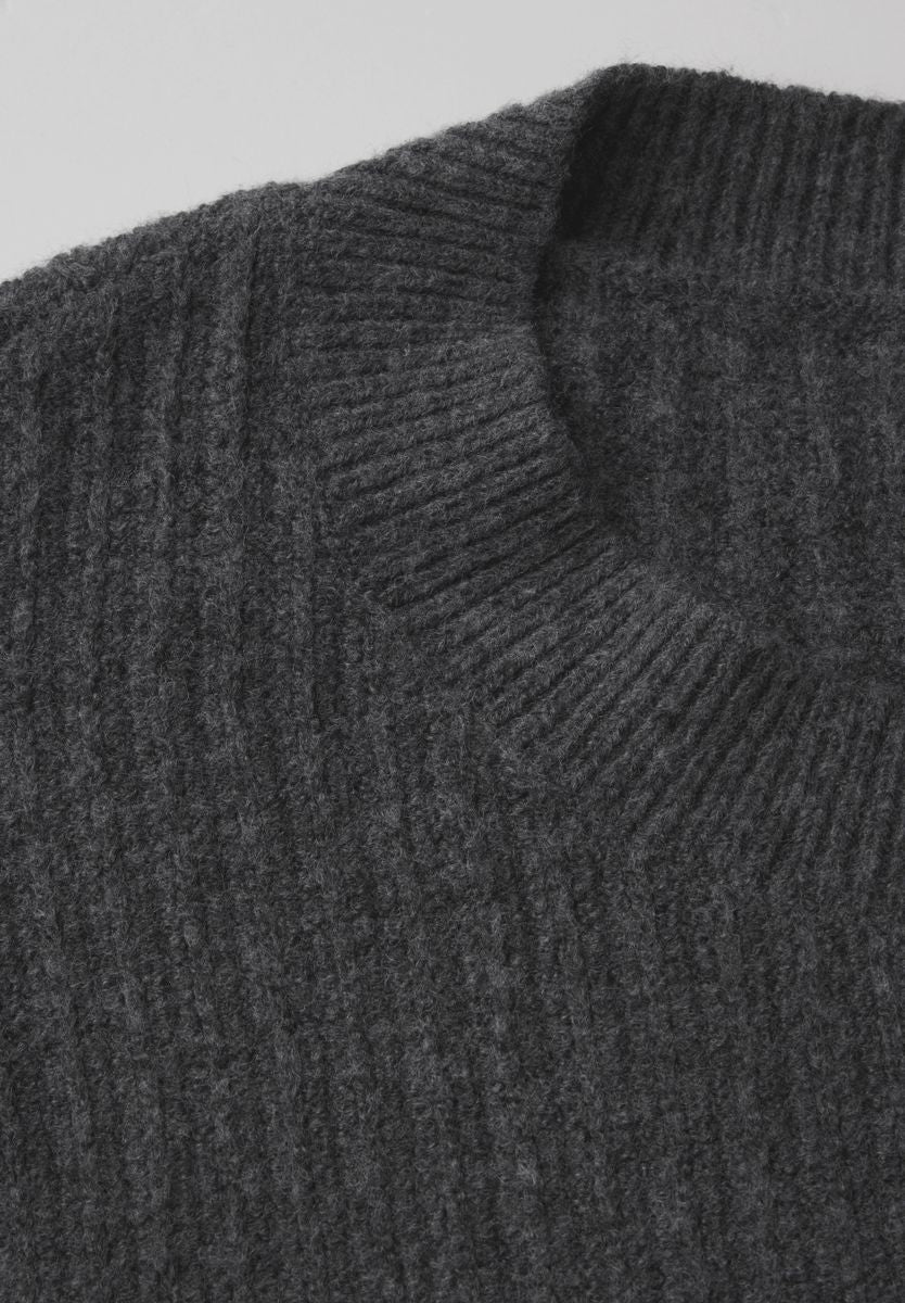 Pullover mit Struktur