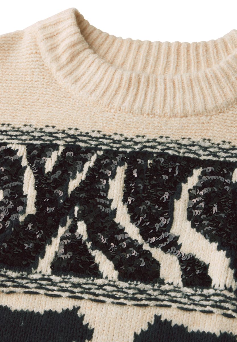 Chunky Jaquard Sweater