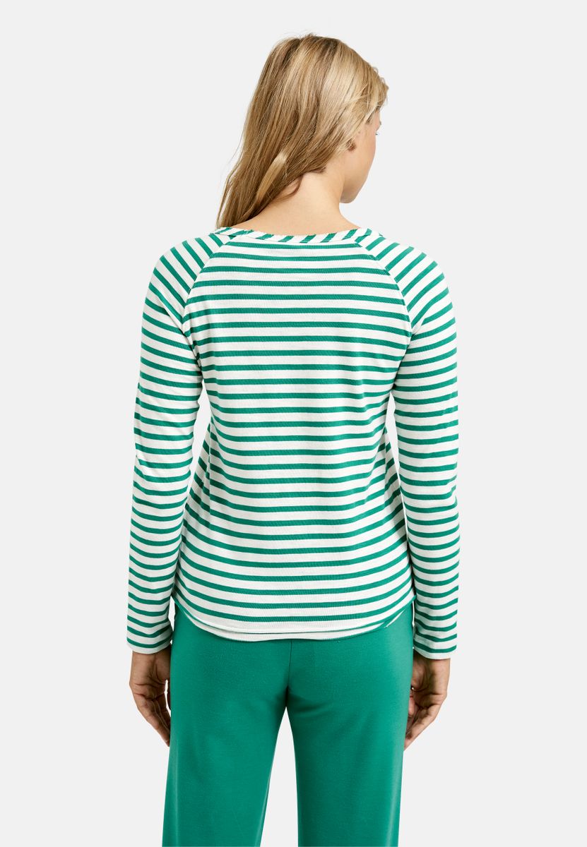 Basic Sweat Raglan Striped