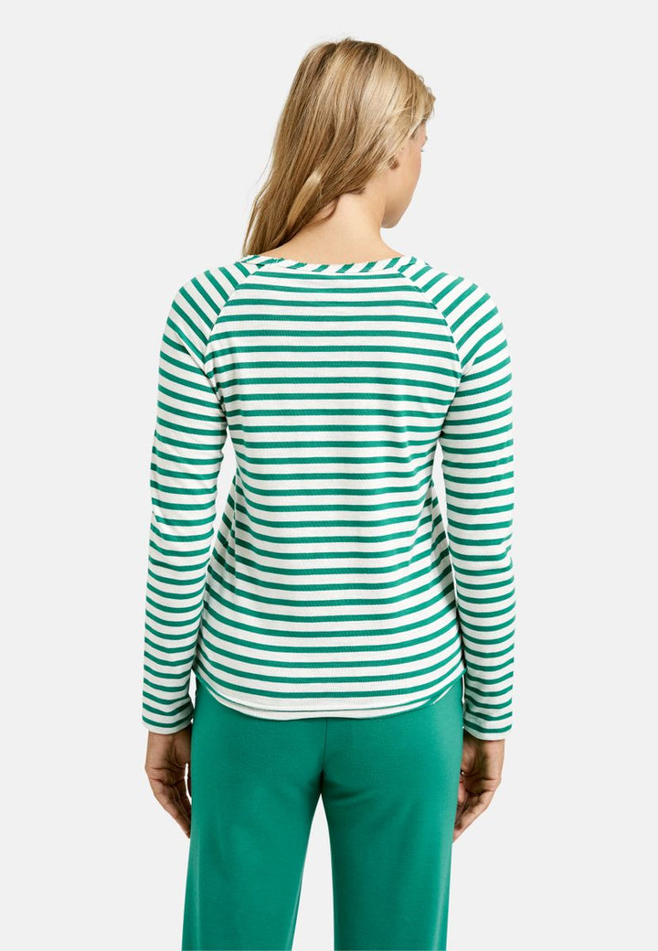 Basic Sweat Raglan Striped