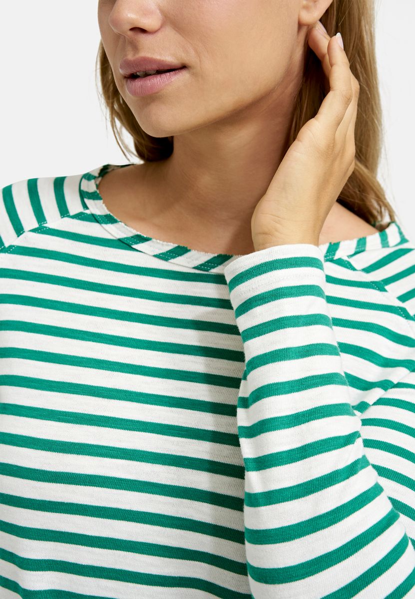 Basic Sweat Raglan Striped