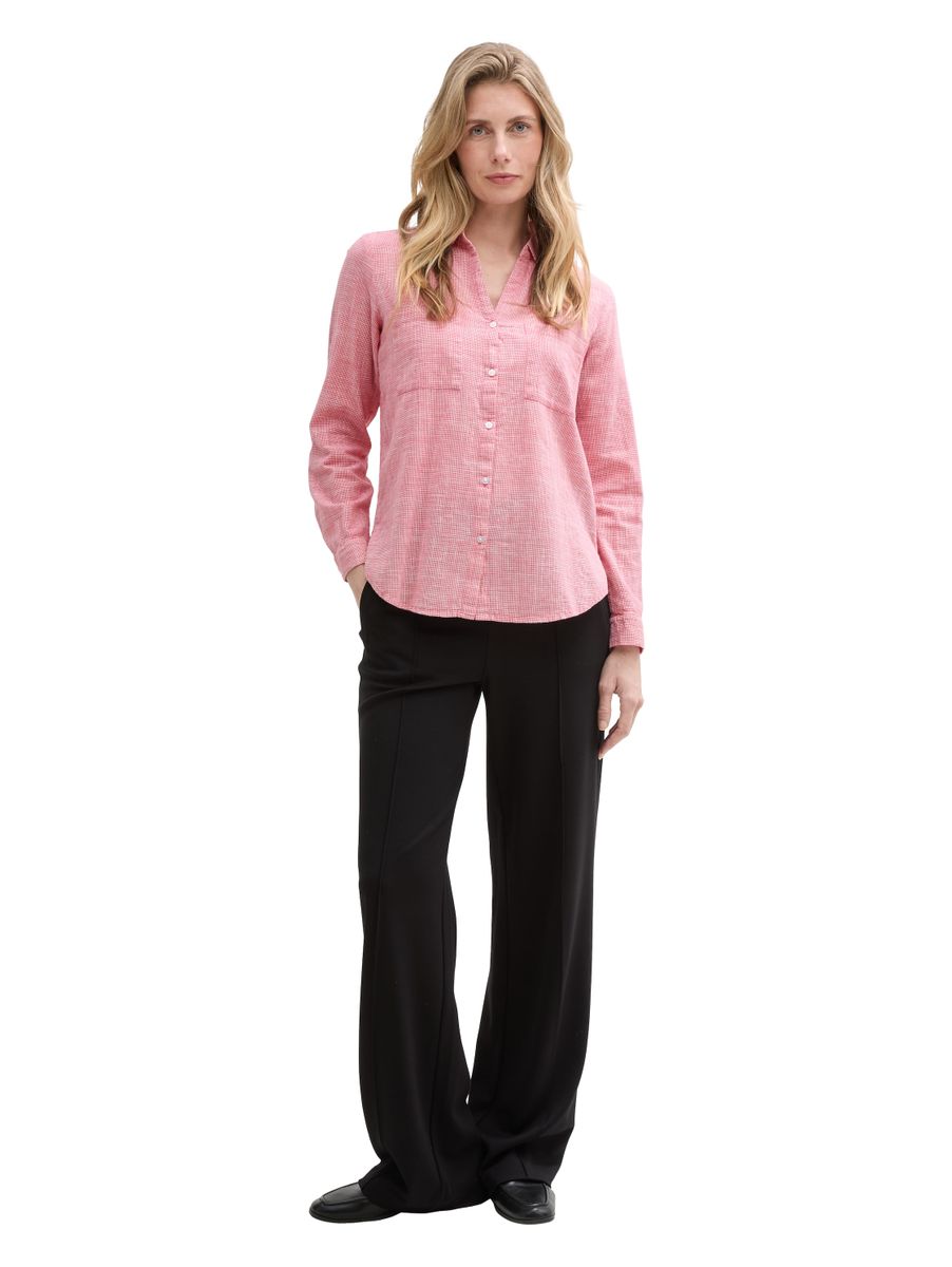 Bluse mit Brusttaschen