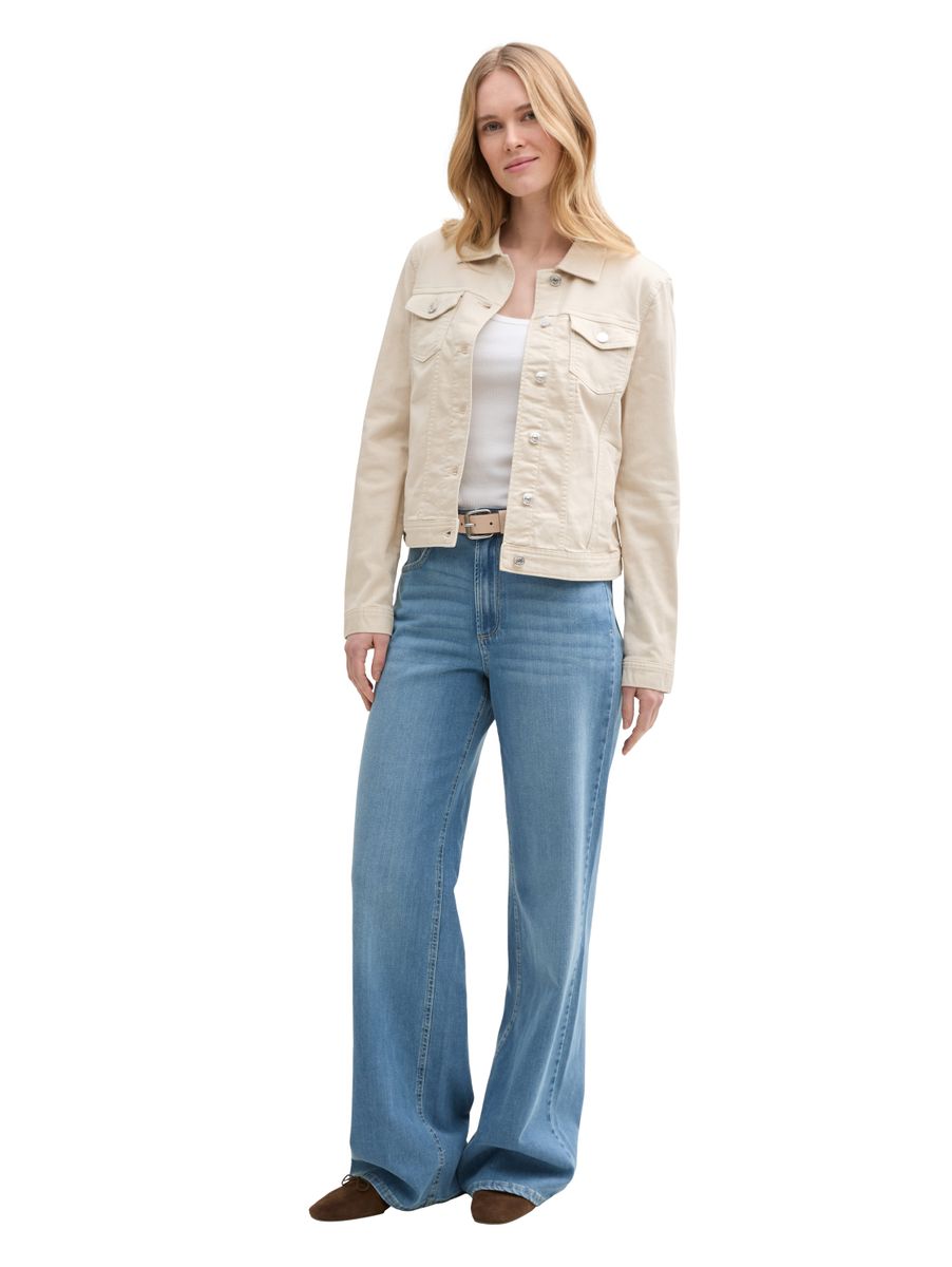 Jeansjacke mit Eingriffstaschen