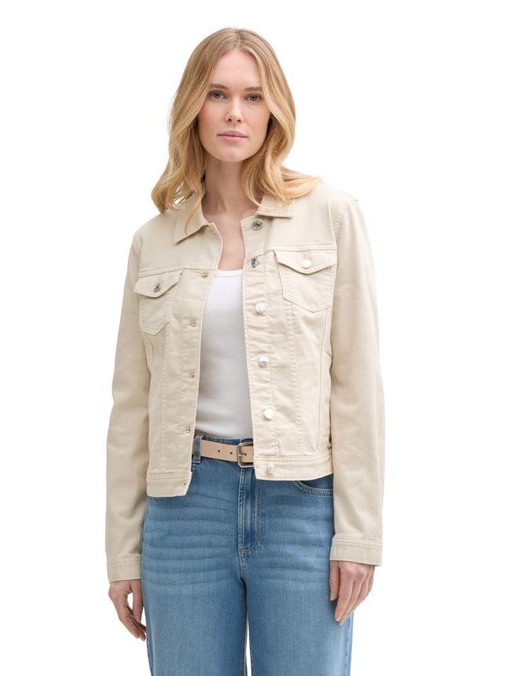 Jeansjacke mit Eingriffstaschen