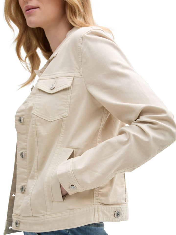 Jeansjacke mit Eingriffstaschen