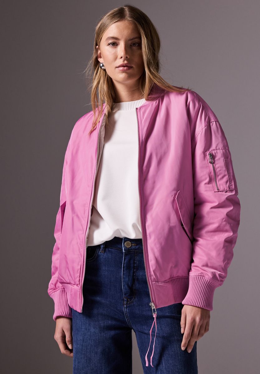 Schimmernder Blouson