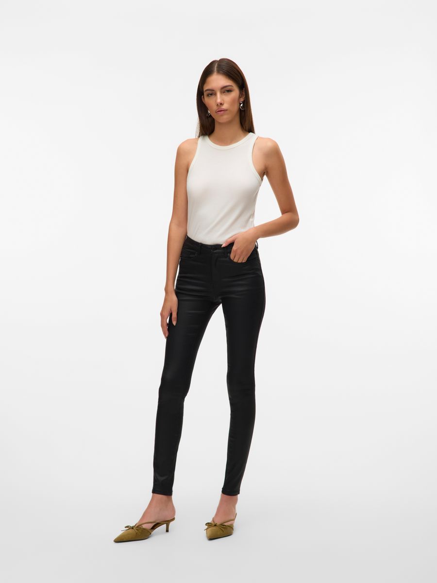 VMFLASH MR SKINNY COATED PANTS NOOS