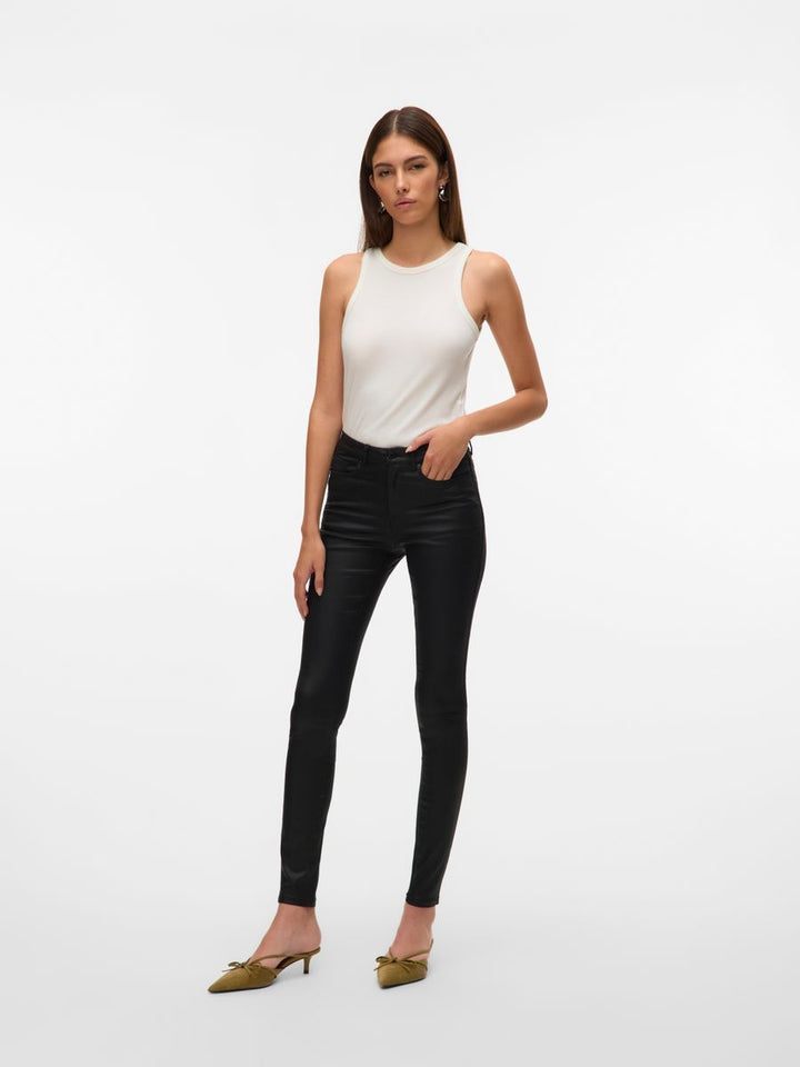 VMFLASH MR SKINNY COATED PANTS NOOS