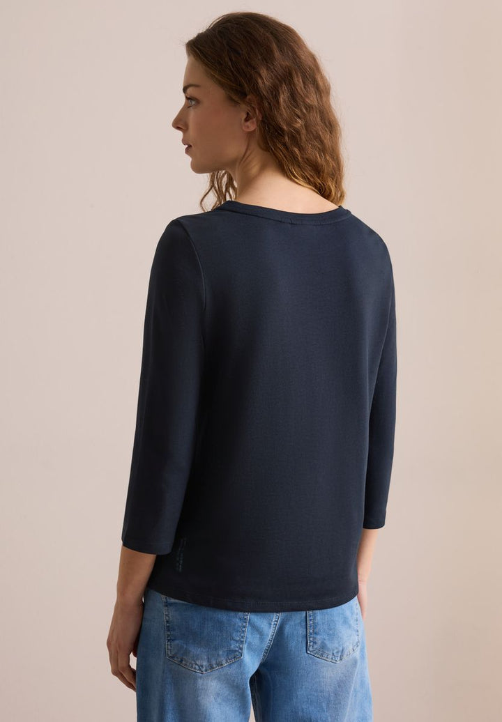 Shirt mit Schimmer-Print