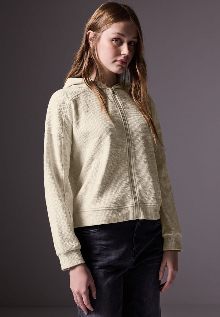 Kurze Sweatjacke