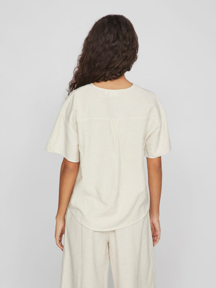 VIPRISILLA V-NECK S/S TOP/1 - NOOS