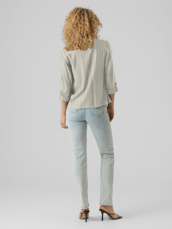 VMJESMILO 3/4 LOOSE BLAZER WVN GA NOOS