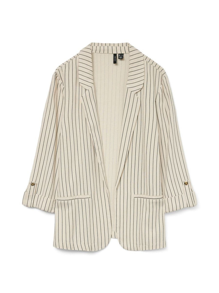 VMJESMILO 3/4 LOOSE BLAZER WVN GA NOOS