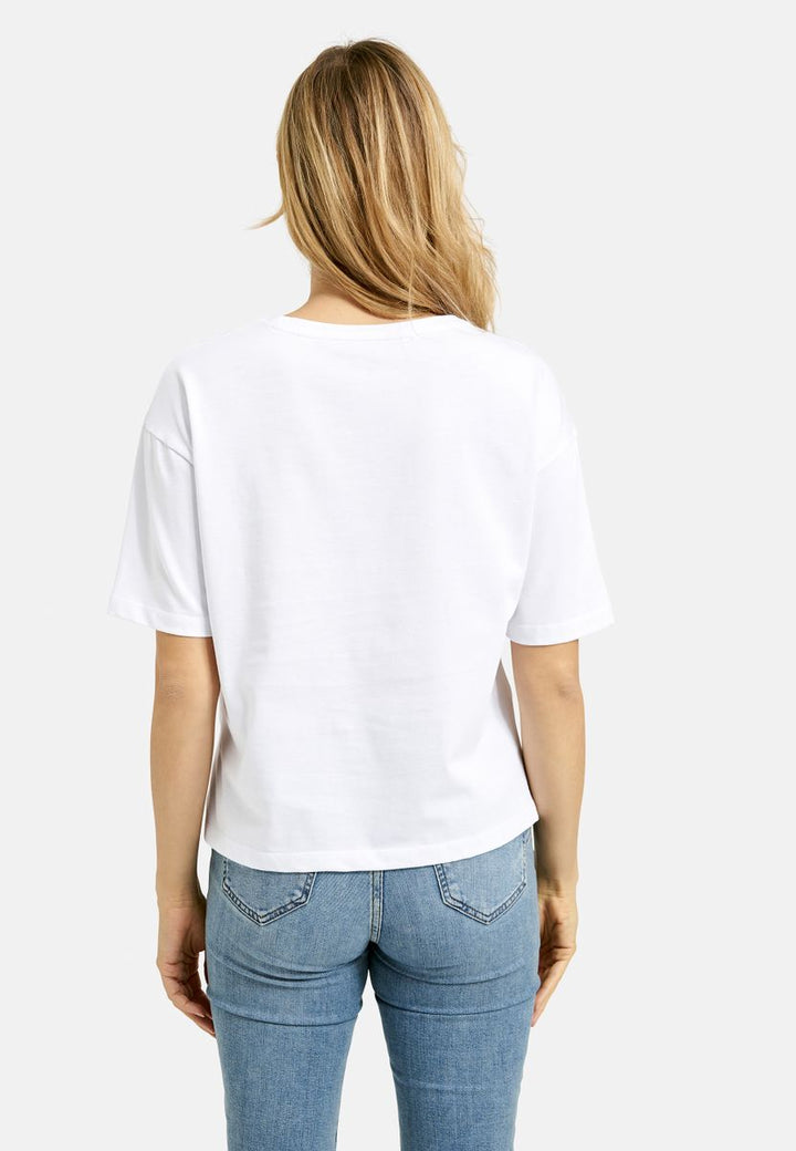Boxy T-Shirt 3D embroidery