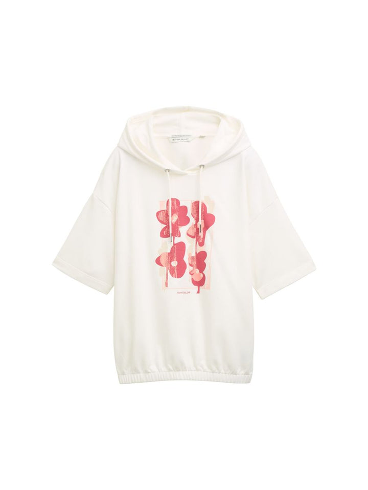 Hoodie Sweatshirt mit Print