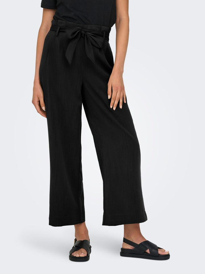 ONLMARSA SOLID PAPERBAG PANT WVN NOOS