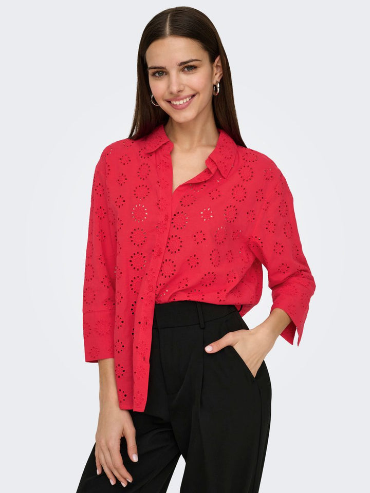 JDYTALLIE 3/4 LONG SHIRT WVN NOOS