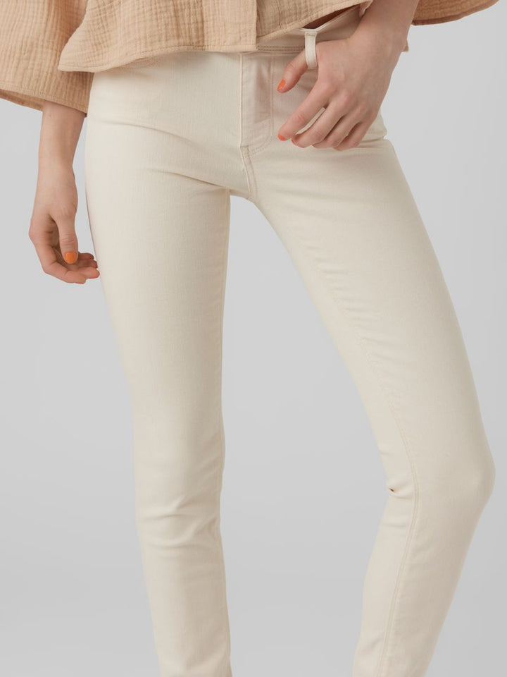 VMLUX MR SLIM JEANS ECRU