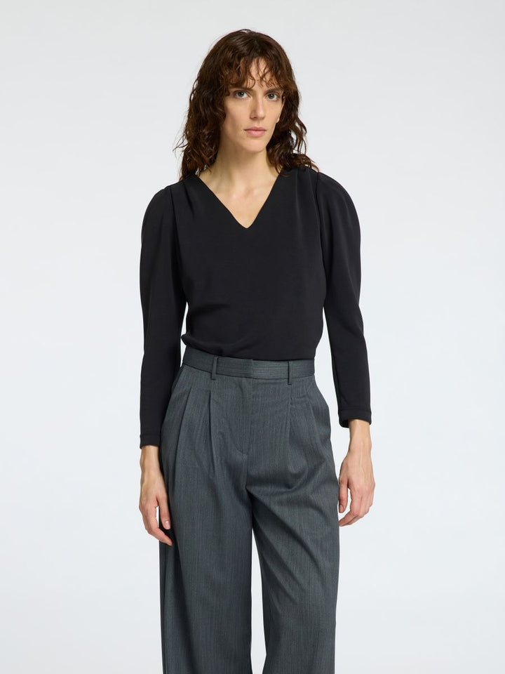 SLFFENJA LS V-NECK TOP