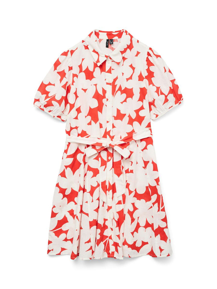VMDICTHE 2/4 SHORT VOLUME DRESS WVN GA