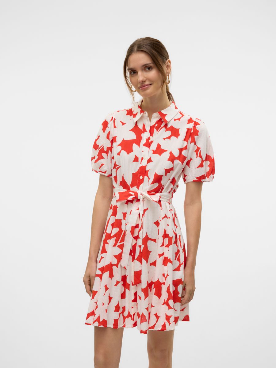VMDICTHE 2/4 SHORT VOLUME DRESS WVN GA