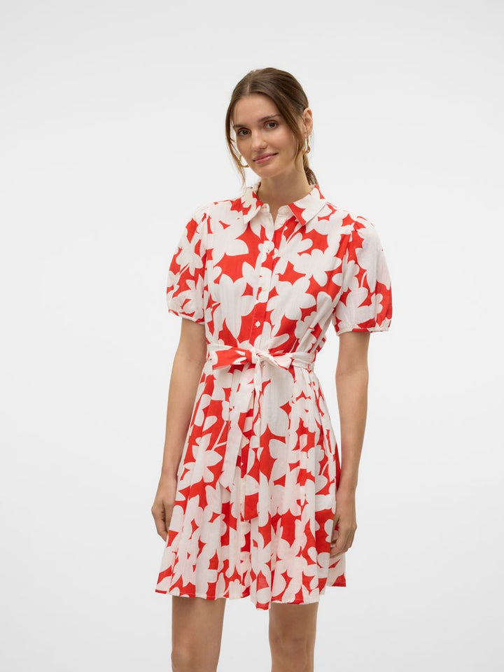 VMDICTHE 2/4 SHORT VOLUME DRESS WVN GA
