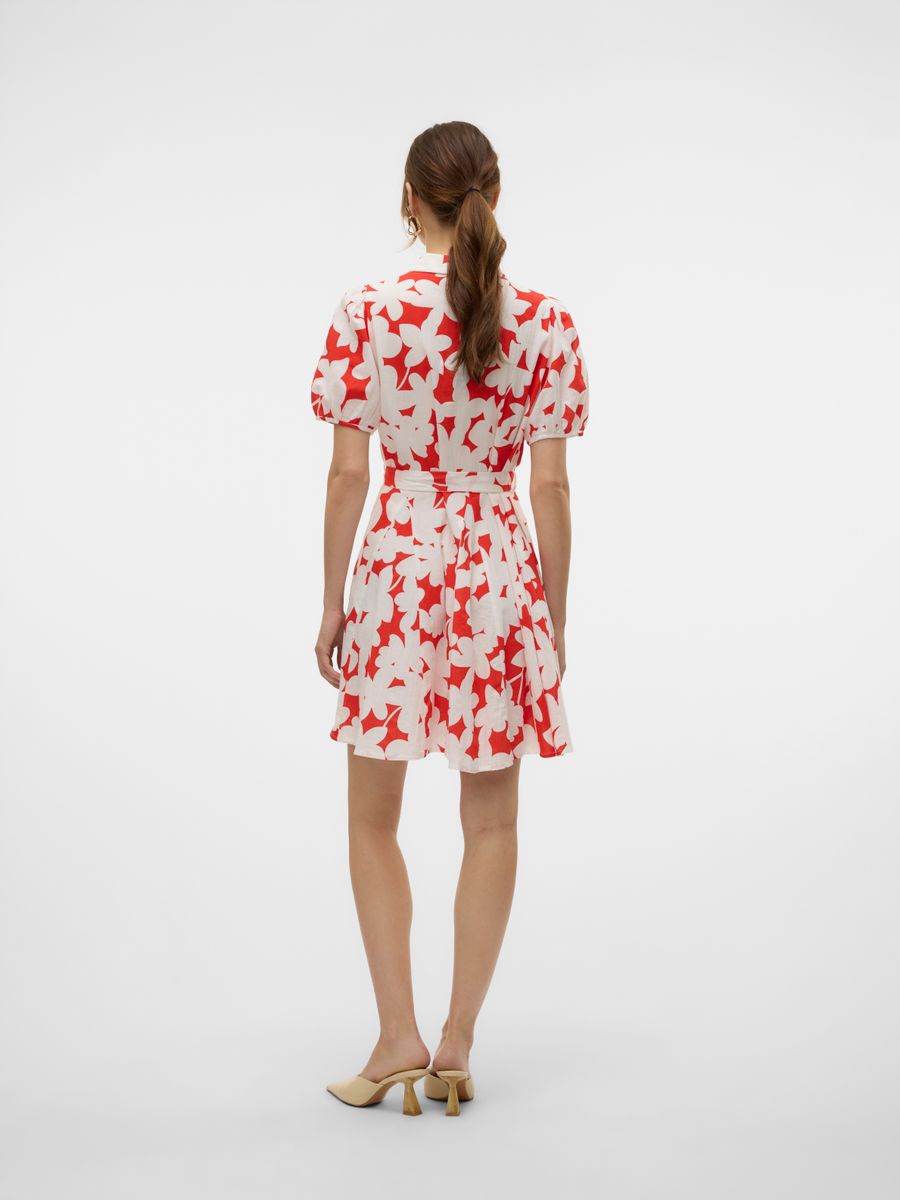 VMDICTHE 2/4 SHORT VOLUME DRESS WVN GA