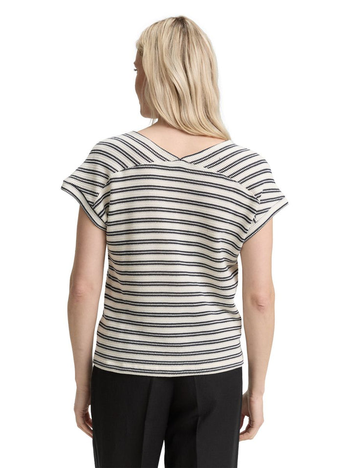 T-Shirt mit Streifenmuster