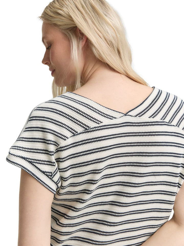 T-Shirt mit Streifenmuster