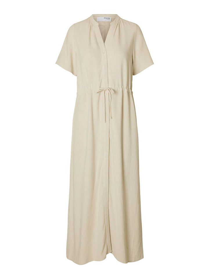 SLFVIVA-DAMINA SS ANKLE SUN DRESS NOOS