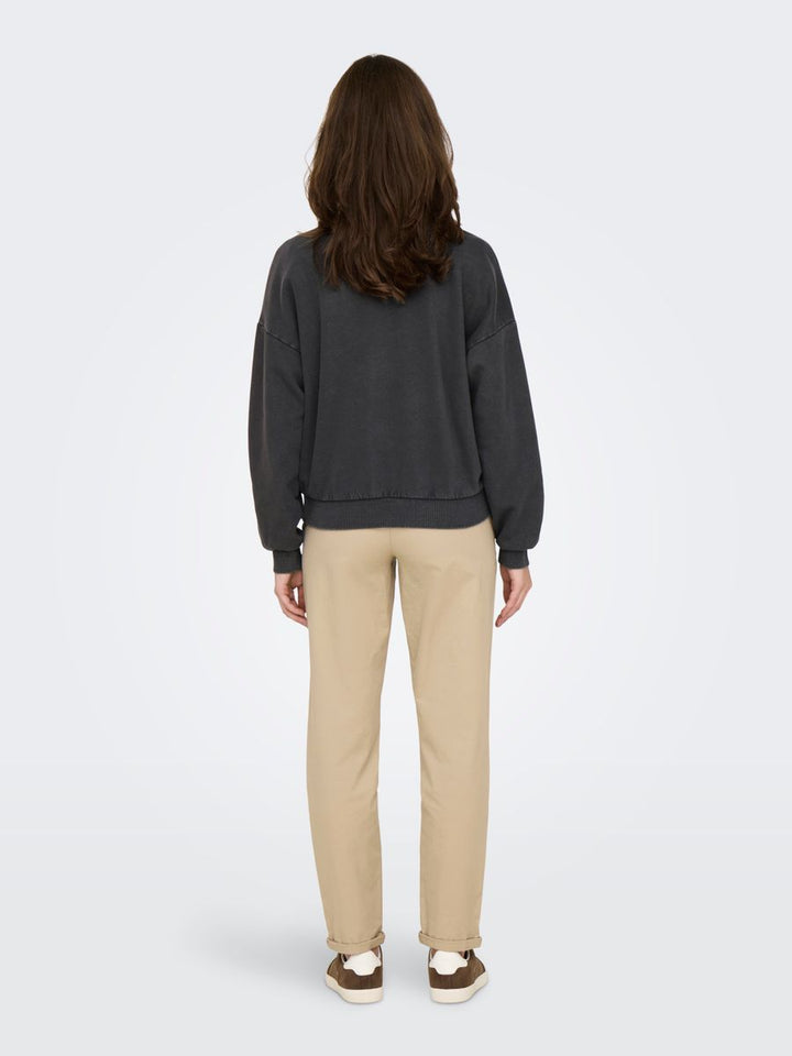 ONLLAUREN LIFE L/S ANIMAL O-NECK CC SWT