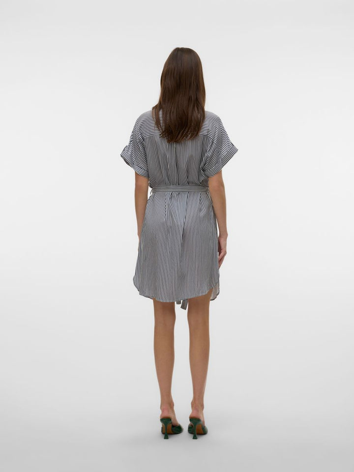 VMBUMPY SS SHORT SHIRT DRESS WVN GA NOOS