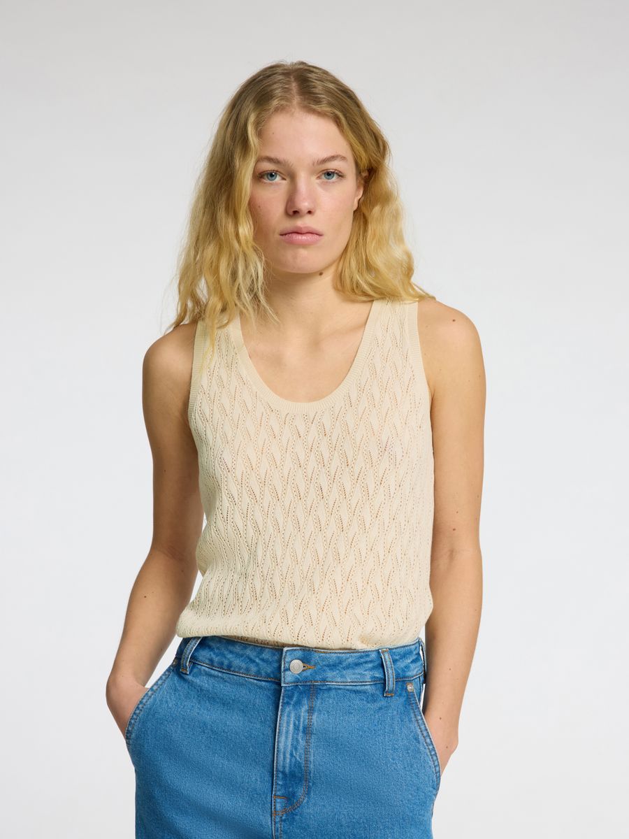 SLFAGNY SL KNIT TOP U-NECK