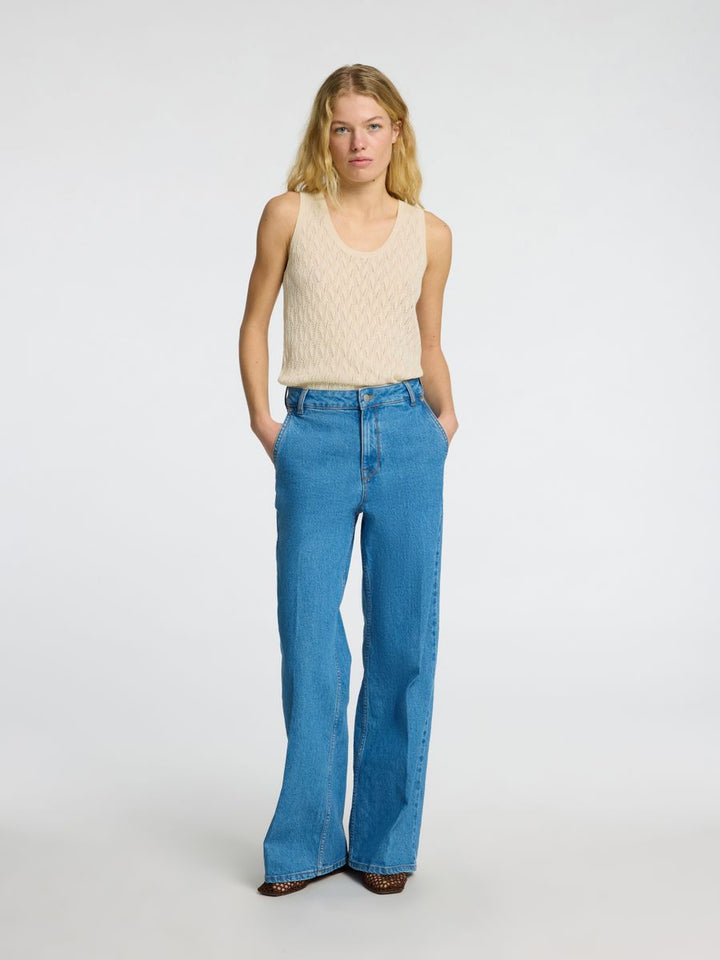 SLFAGNY SL KNIT TOP U-NECK