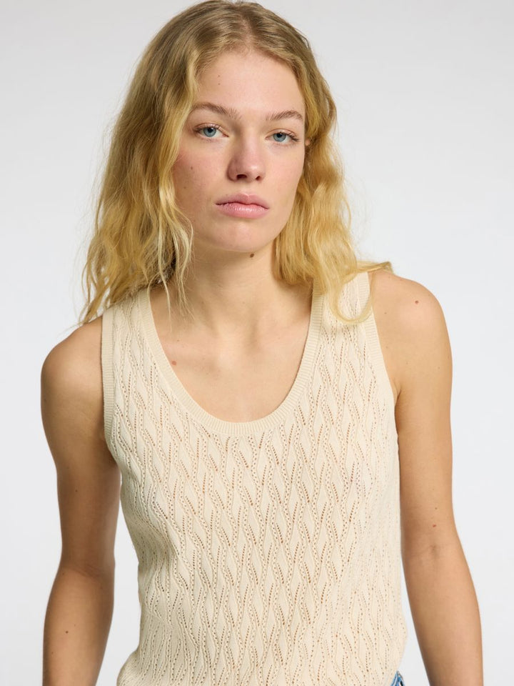 SLFAGNY SL KNIT TOP U-NECK