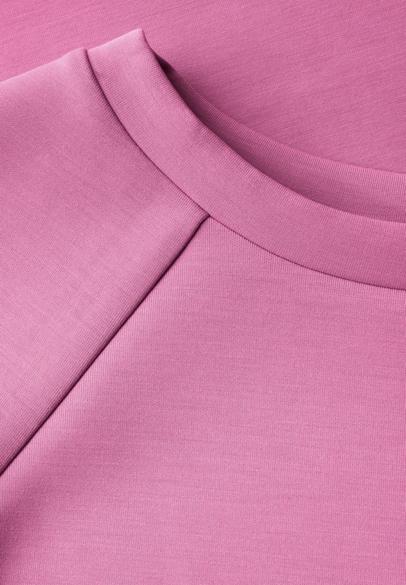 Raglan T-Shirt in Silk-Optik