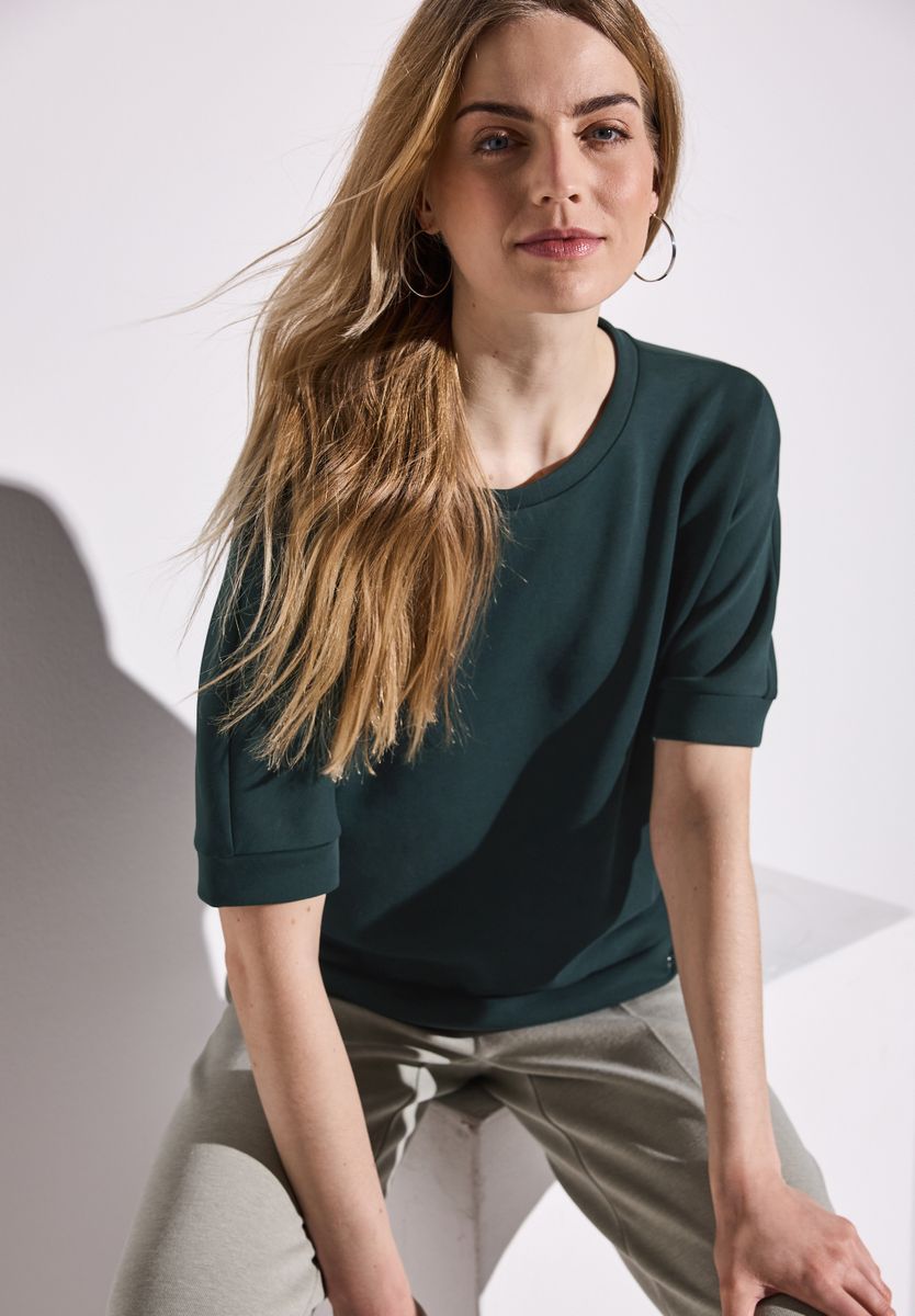 Silk-Look T-Shirt