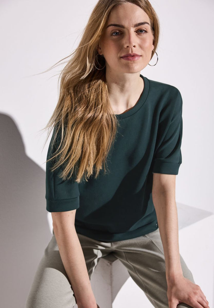 Silk-Look T-Shirt