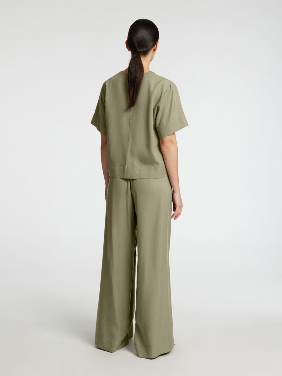 SLFNATUK 2/4 BOXY TIE TOP B