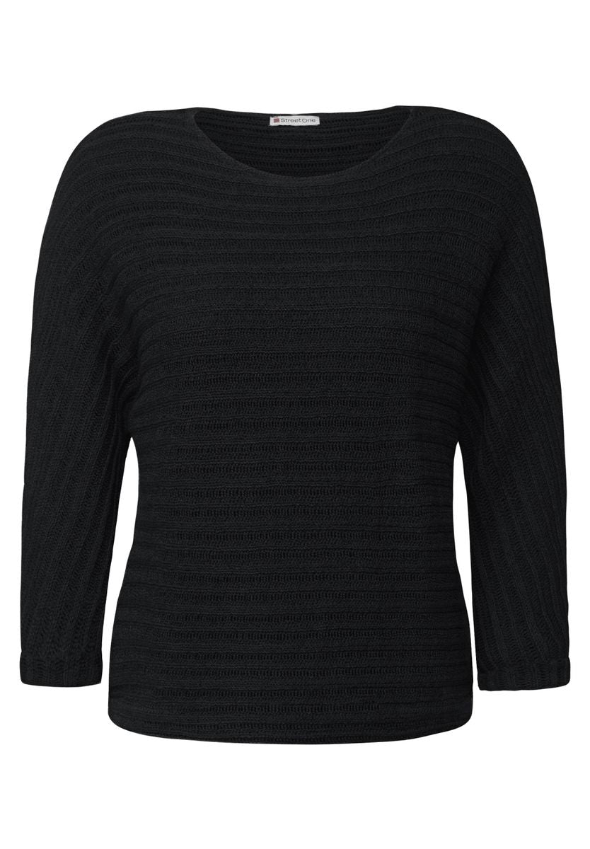 Strick-Look Shirt