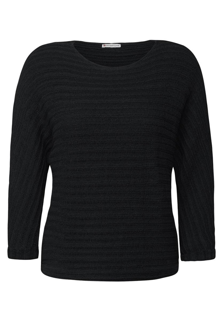 Strick-Look Shirt